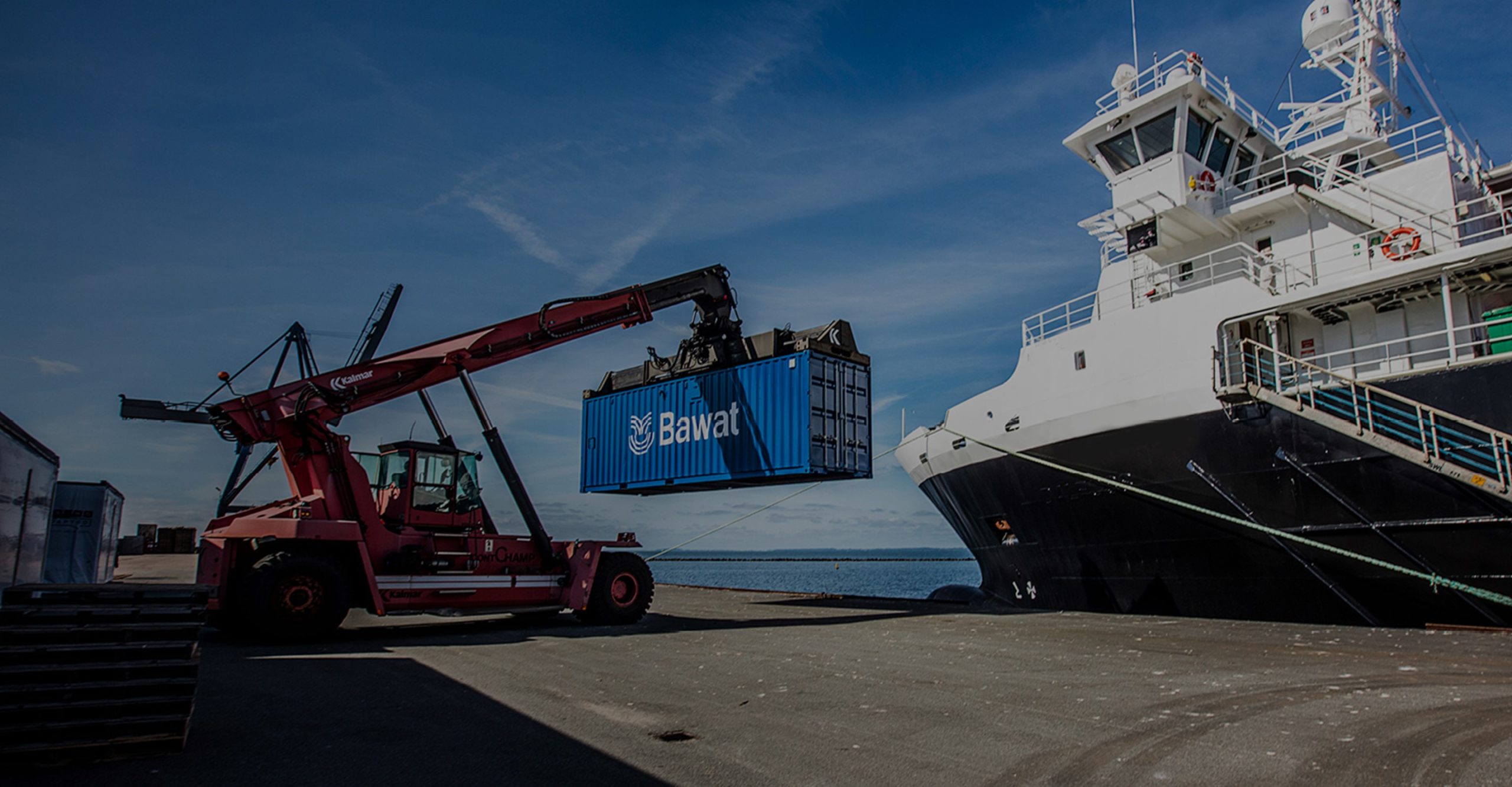 Ballast Water treatment AMWMARINE Bawat port solutions mobile AMW